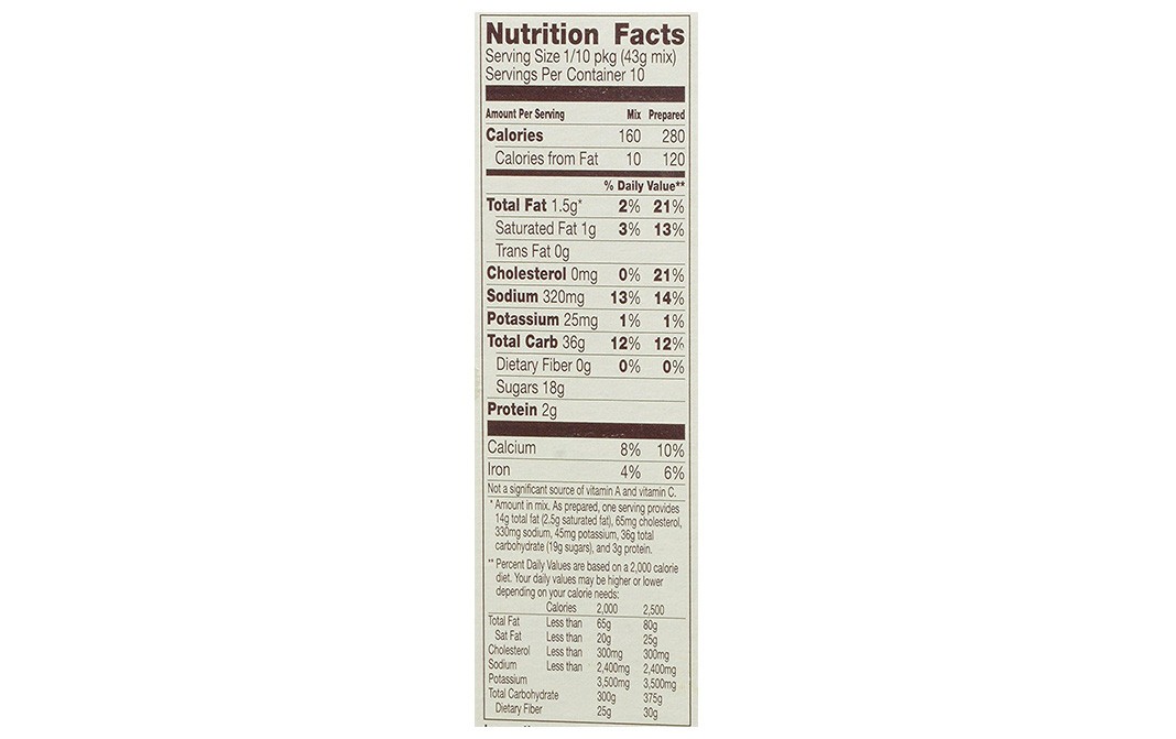 Betty Crocker Delights Super Moist Spice Cake Mix   Box  432 grams